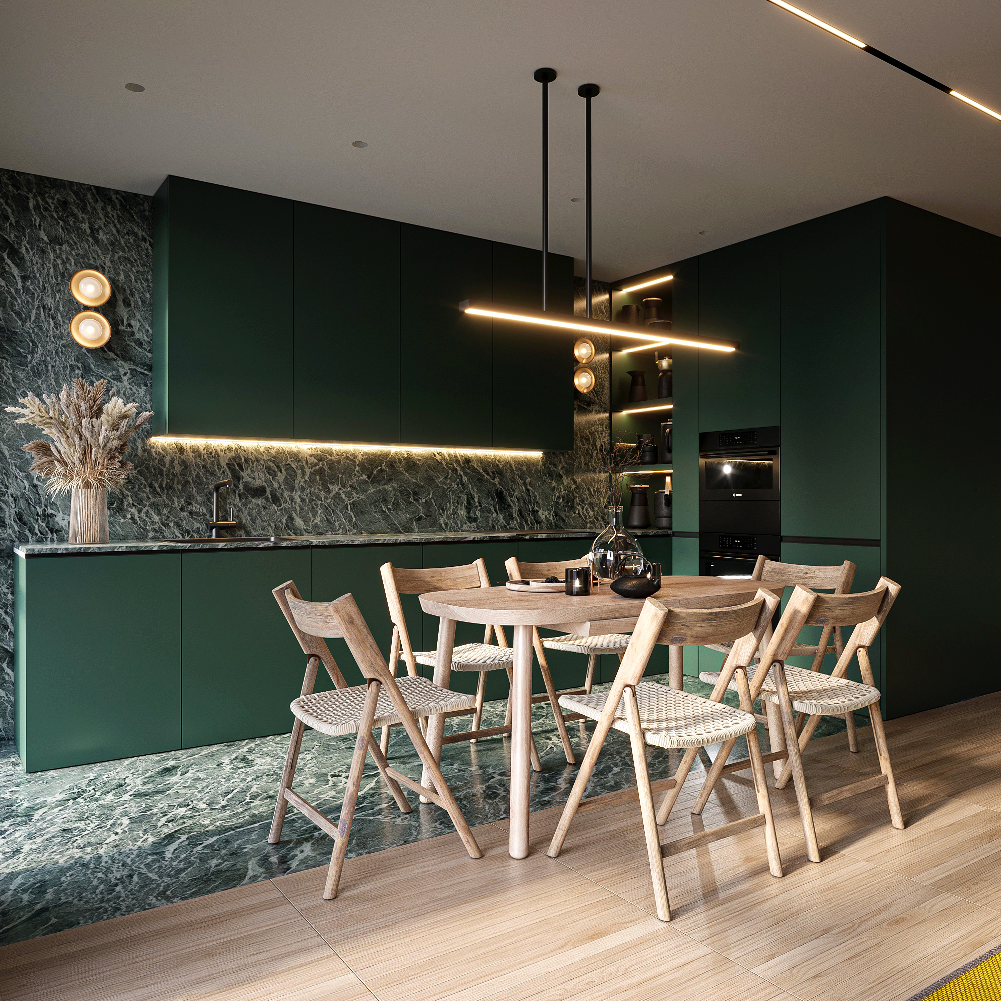 基辅公寓设计丨乌克兰基辅丨Yurii Sushko-3