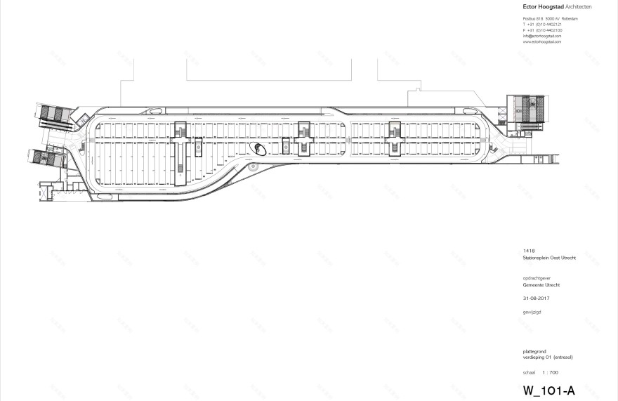 荷兰乌特勒支自行车停车场 | 世界最大规模,绿色出行新地标-56