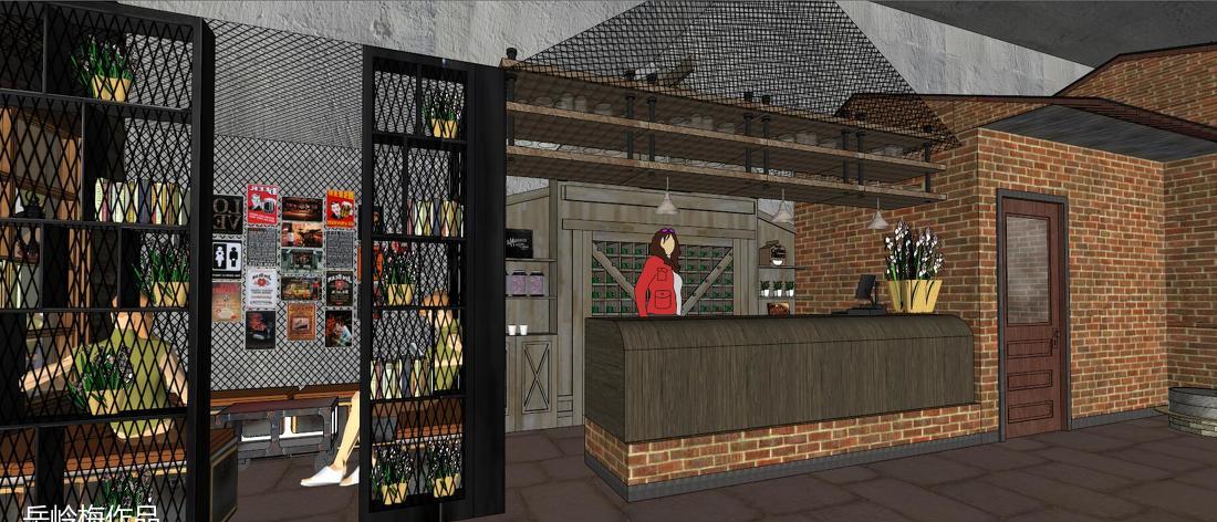 "八鲜过海"复古风室内设计,打造美食与回忆的温馨空间-87