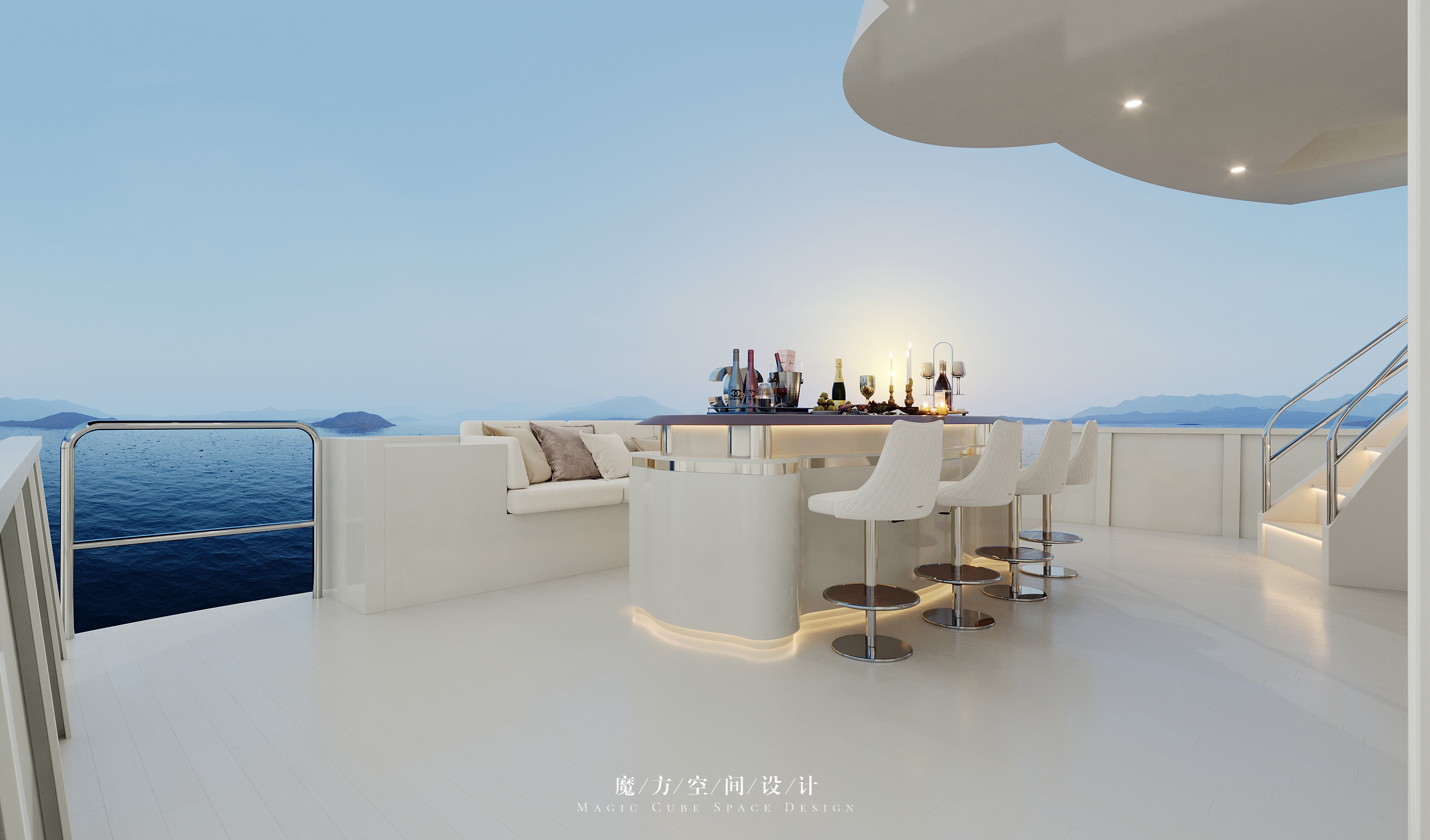 GRAND MARIANA Ⅱ游艇商业空间丨中国丨魔方空间设计-67