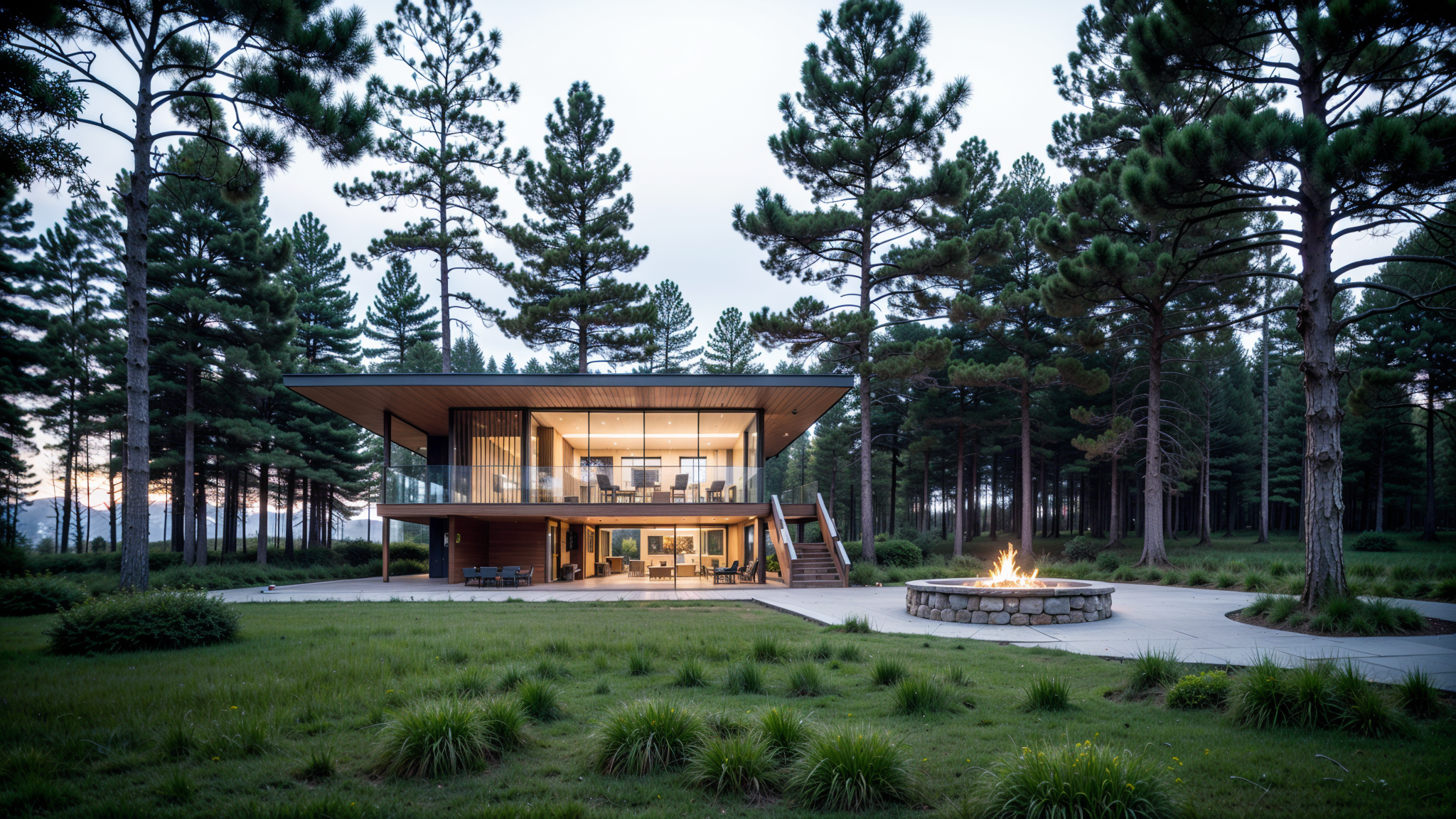 AI创意设计50-树屋篝火-16