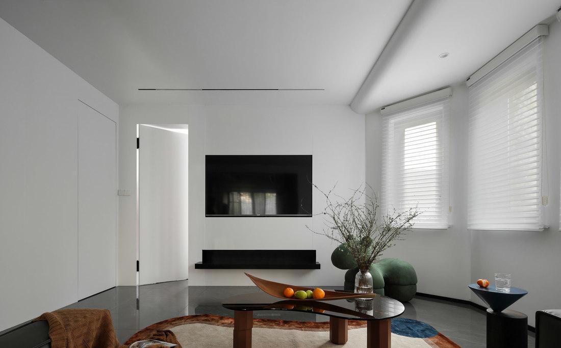 97㎡简约婚房设计-14