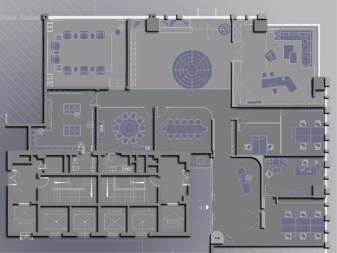 杭州潮萳文化办公空间设计丨中国杭州丨杭州叙室设计事务所-9