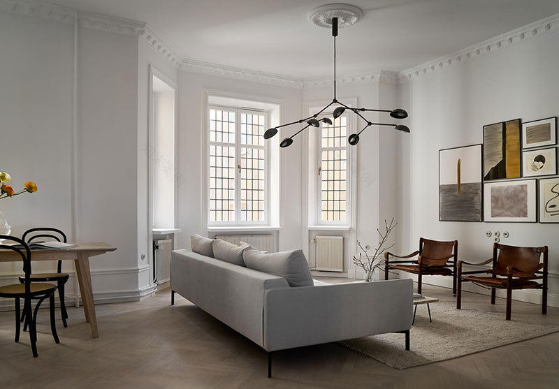 斯德哥尔摩优雅北欧极简公寓-4