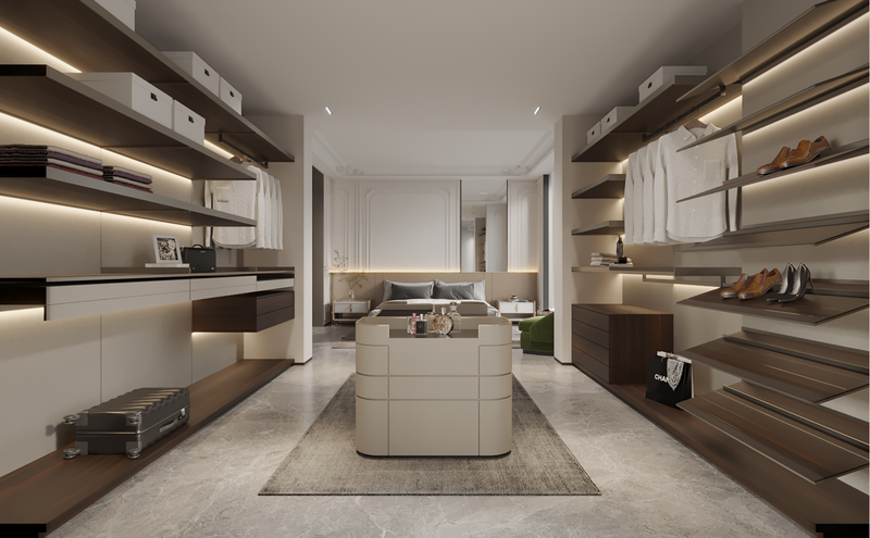 FUROM 高端定制木作总部展厅设计丨H 空间全案设计公司-34