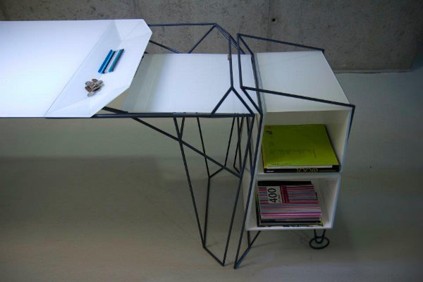 Palos几何办公桌丨David Hutira-14