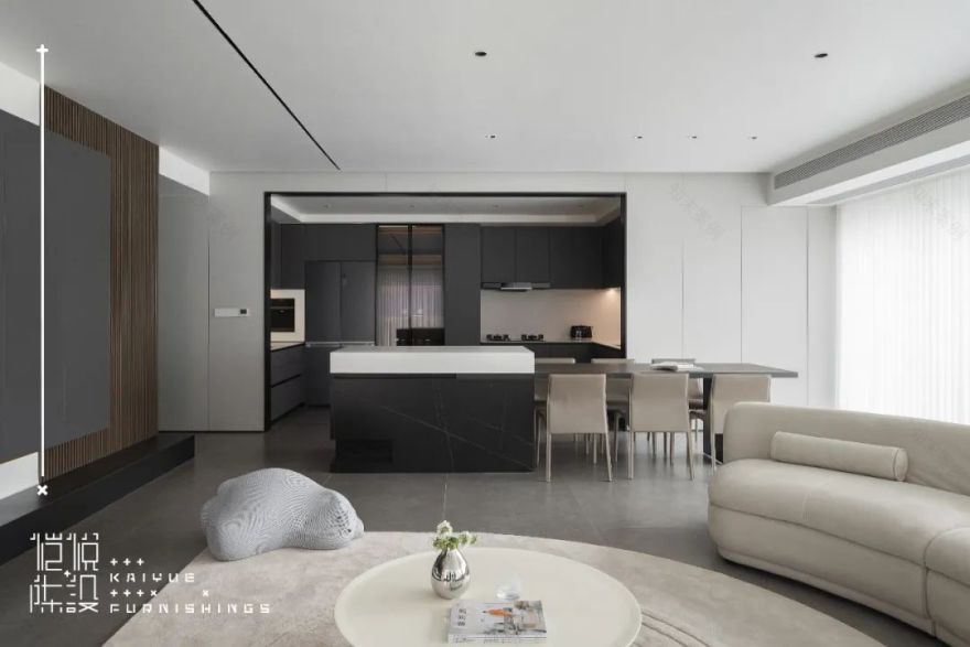 天澜道 140㎡现代极简设计丨中国重庆丨KD 私宅-22