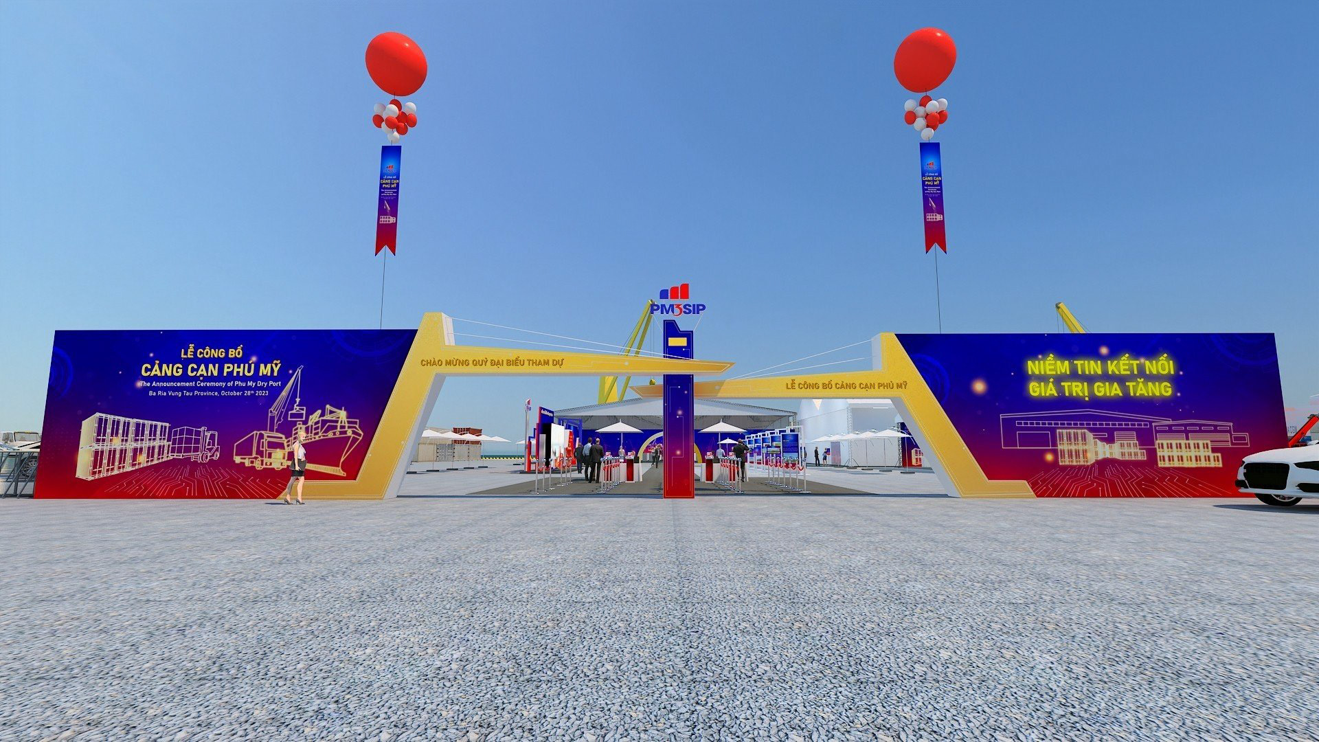 富美 3 号港口公布仪式丨Proevents Agency's Planning Team-8