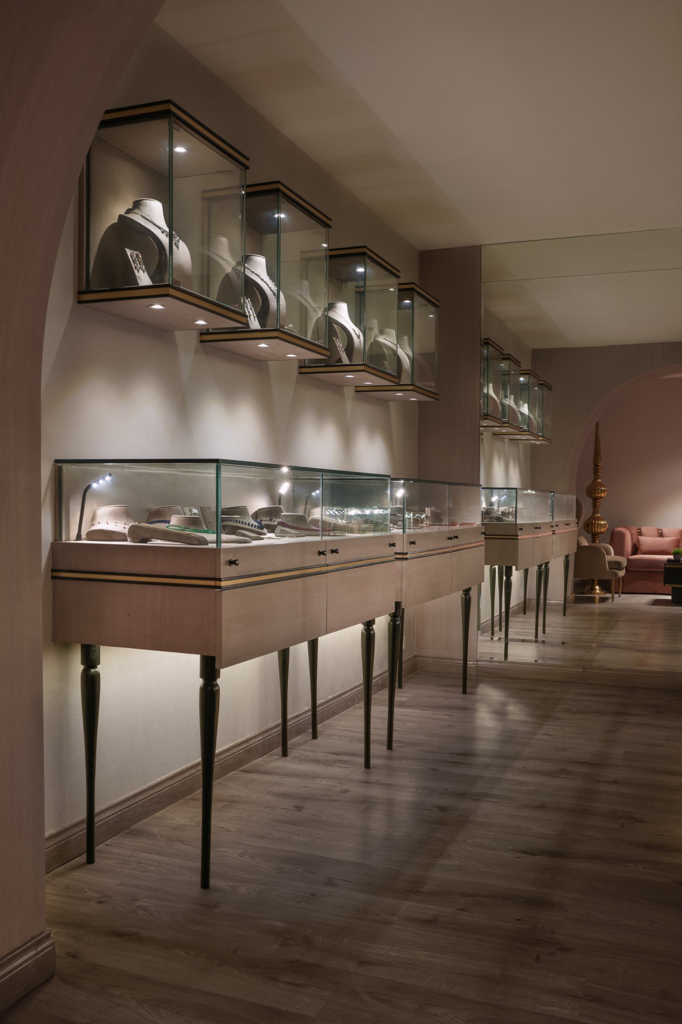 Dhandia 珠宝店设计丨Design Ethics Architecture Studio-13