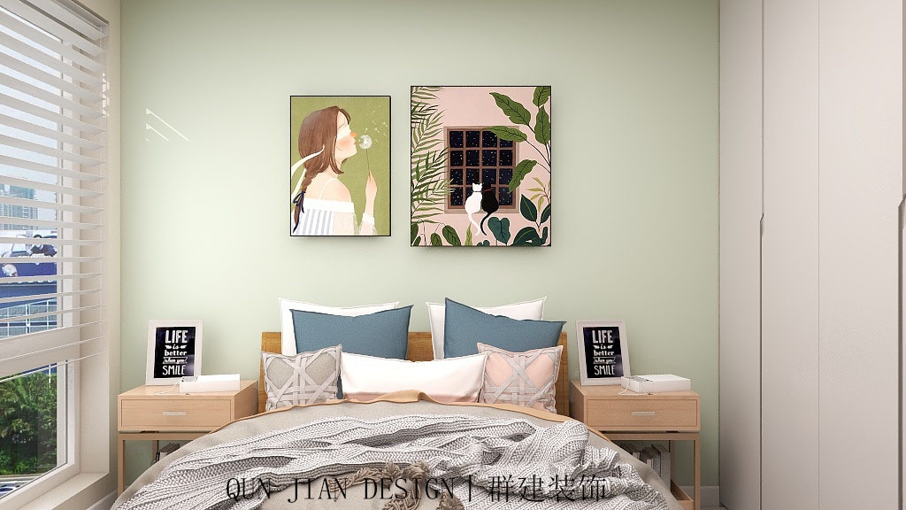 九江北欧风理想家居丨中国九江丨群建装饰-13