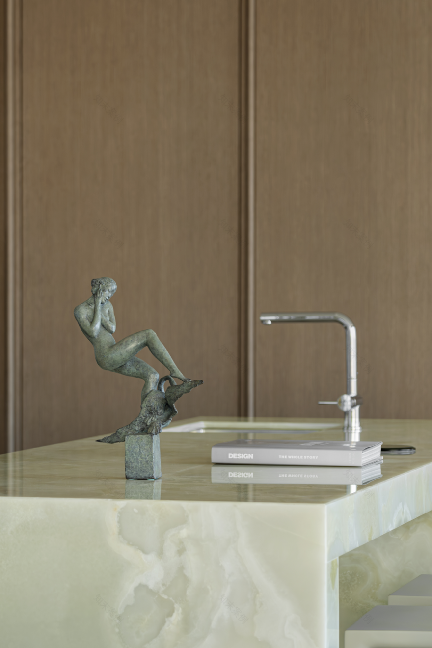 杭州海威·安铂中心「青玉」样板间丨中国杭州丨Amber 98,于舍 Yu Studio(于昭)-50