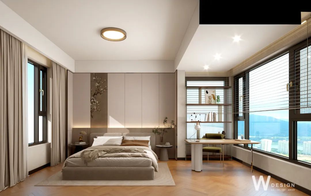 山光影居 · 自然诗意的现代家庭空间丨中国广州丨广州W设计-32