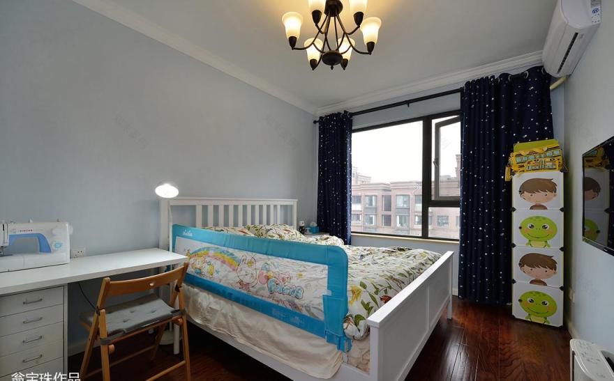 美式简约风家居,功能与美观兼具-22