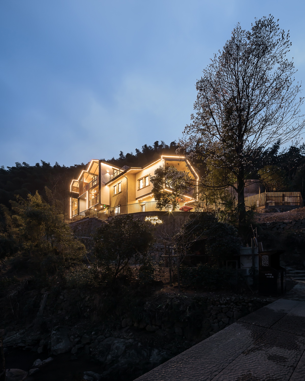 简然建筑丨戴家山倚云山舍精品民宿建筑设计 丨中国浙江-13