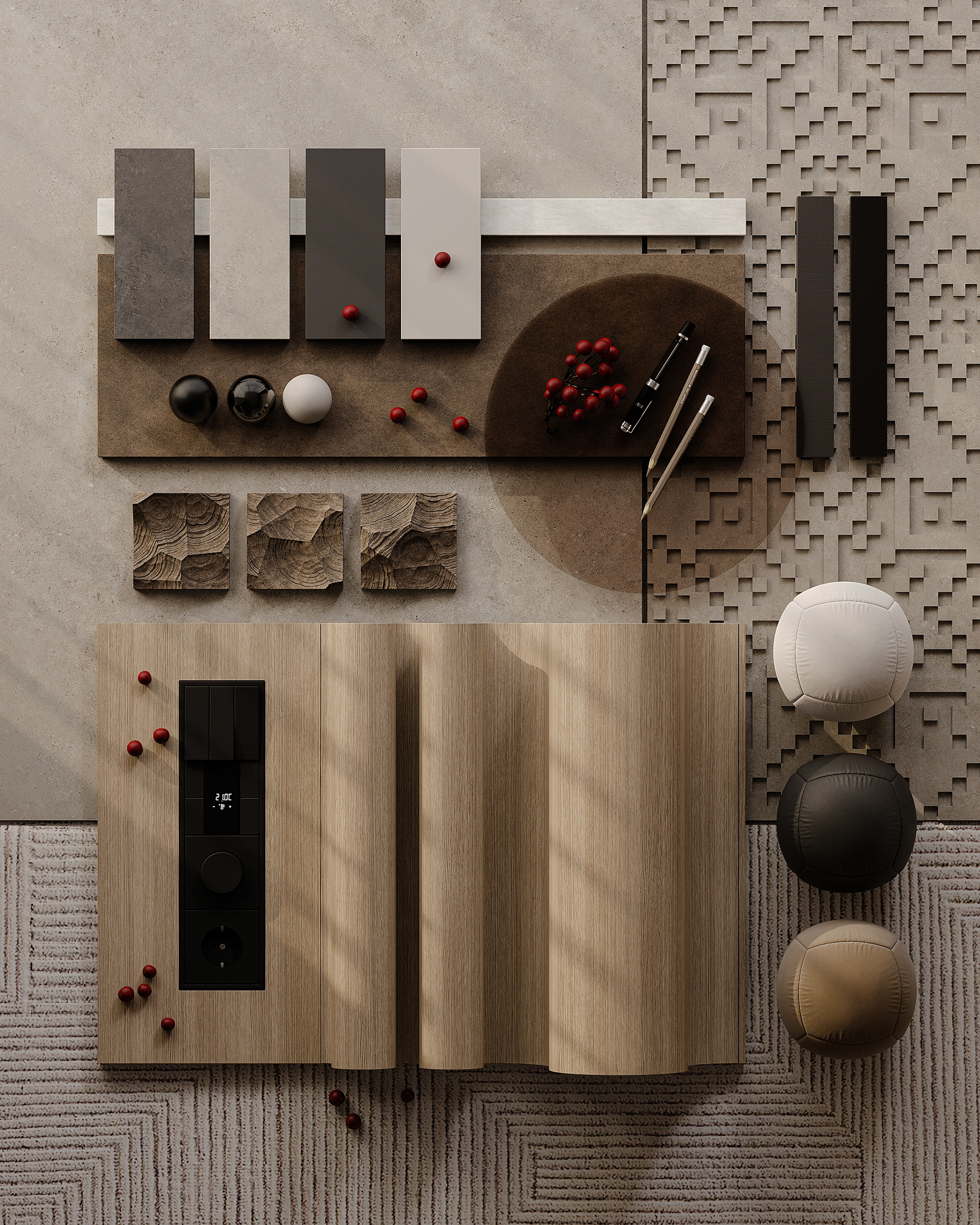 乌克兰基辅室内设计项目丨GARNO DESIGN STUDIO-37