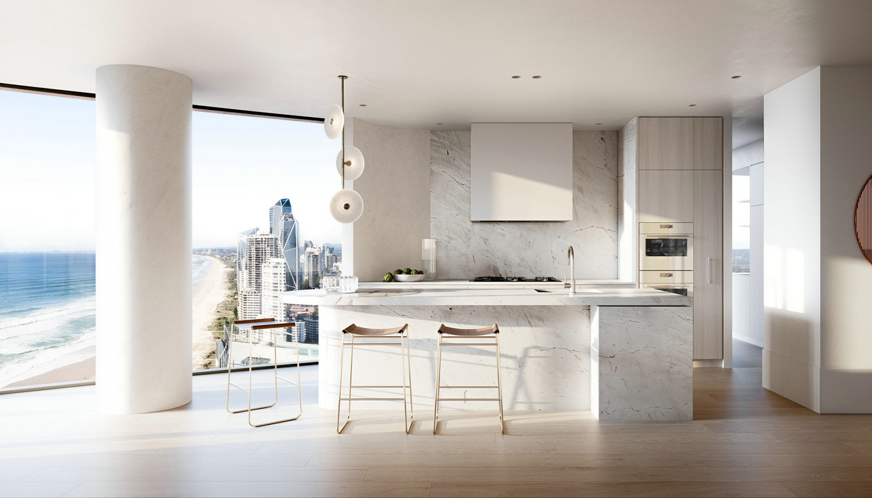 皇家黄金海岸住宅楼及样板间丨澳大利亚丨Mim Design-2