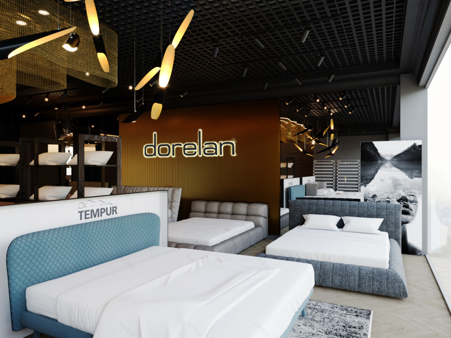 TEMPUR 床垫和床具展厅设计项目丨乌克兰基辅-9