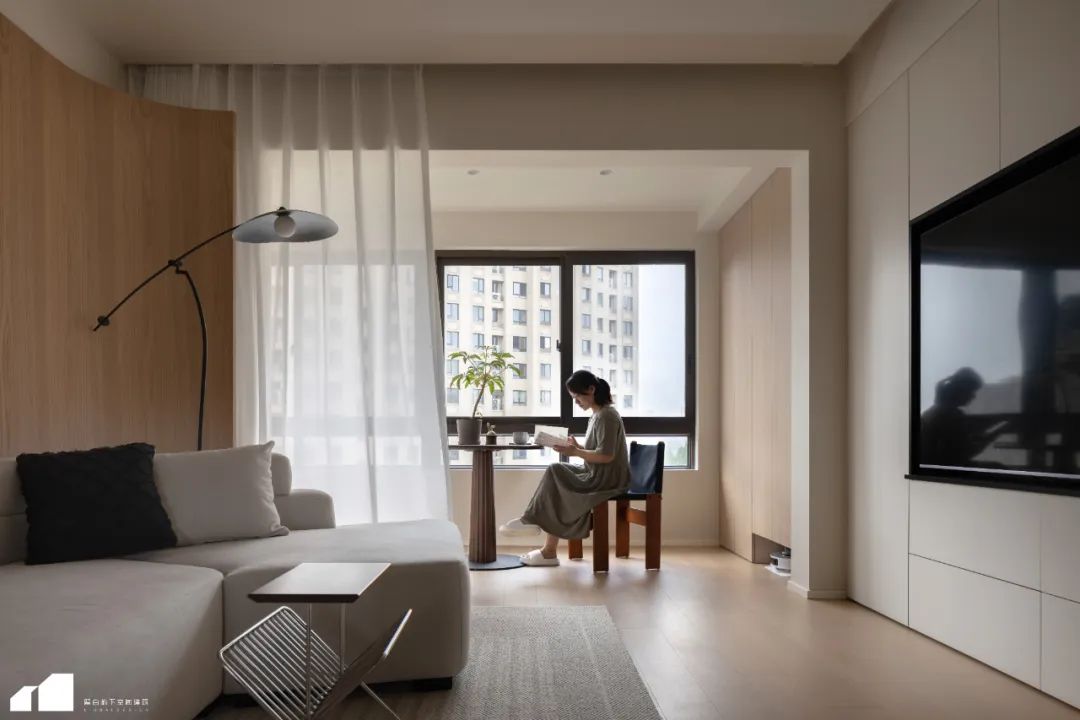 背山面湖的私宅设计丨留白屿下空间建筑-12