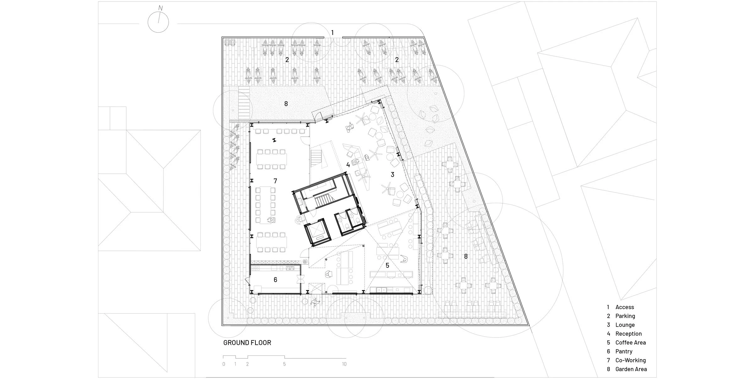 生物气候 Fle·iOffice丨越南胡志明市丨T3 Architects-48