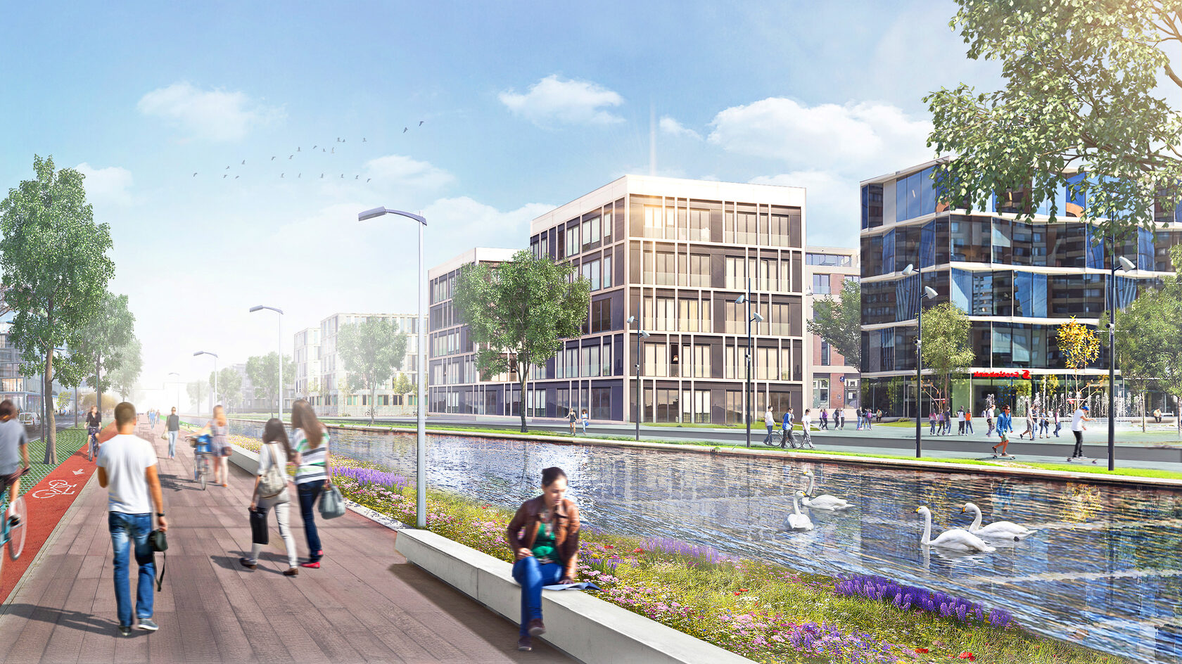 «Южный город» 居住区建设概念设计丨俄罗斯萨马拉丨Archinform-32