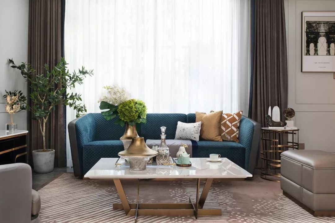 都会闲适浪漫,轻奢别墅样板房的诗意空间-18