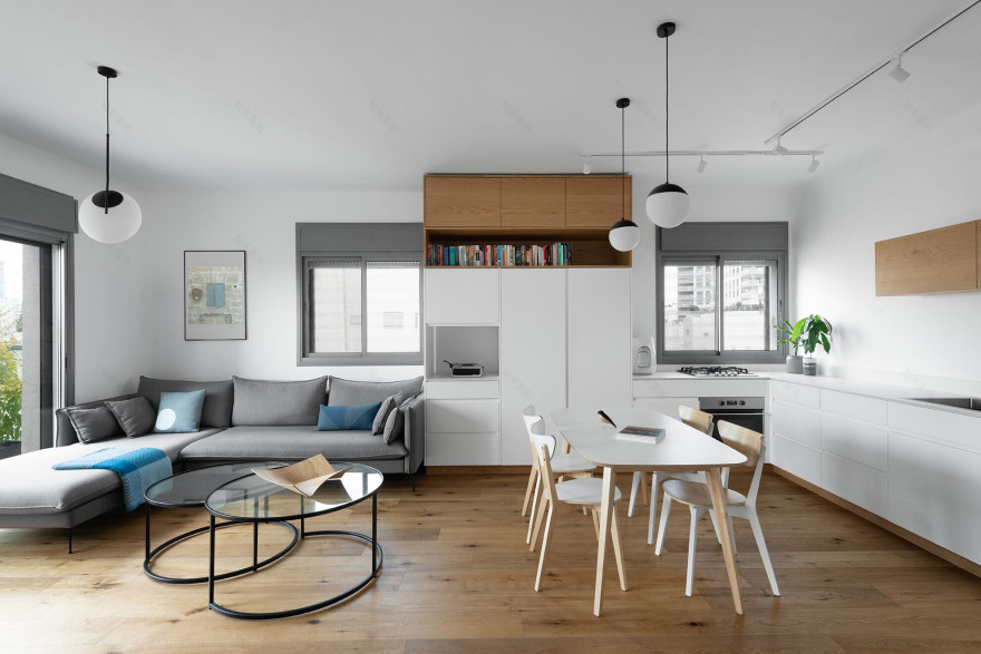 温馨蓝调公寓-23