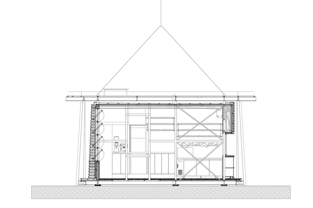 小草棚快闪店Cycle Cycle，杭州 | Space design by F.O.G.建筑事务所设计 - 咖啡店 - 餐厅LOGO-VI空间设计-全球餐饮研究所-0