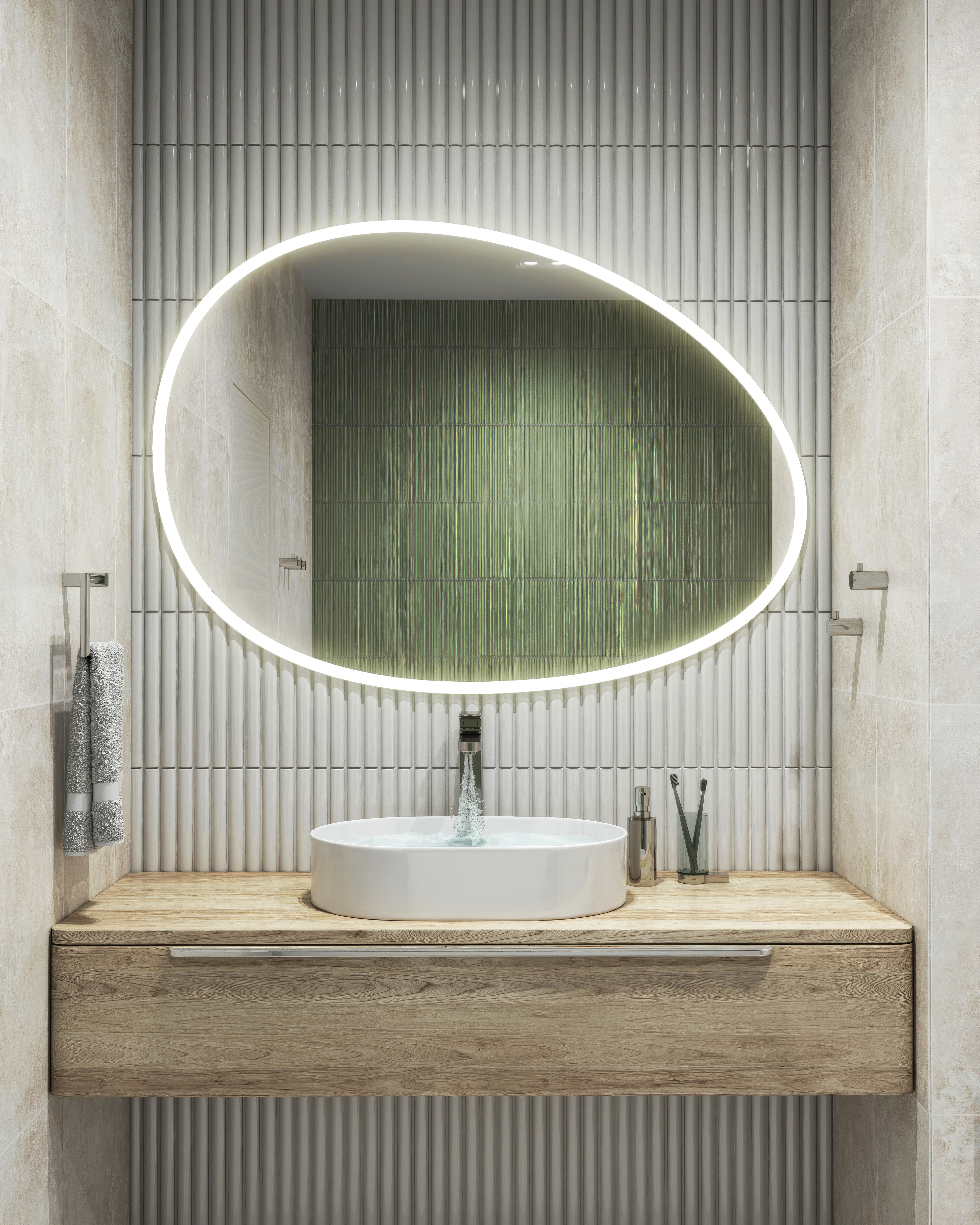 Bathroom Vizualization | 3ds Max + Corona-0