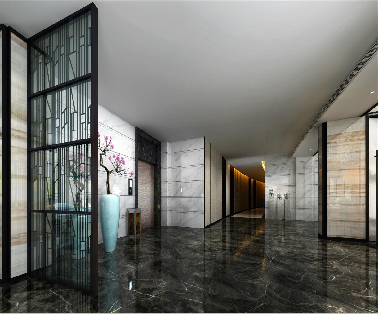 赣南师范大学国际交流中心改造设计：一场关于线构成与山川带来的空灵意境视觉盛宴-24