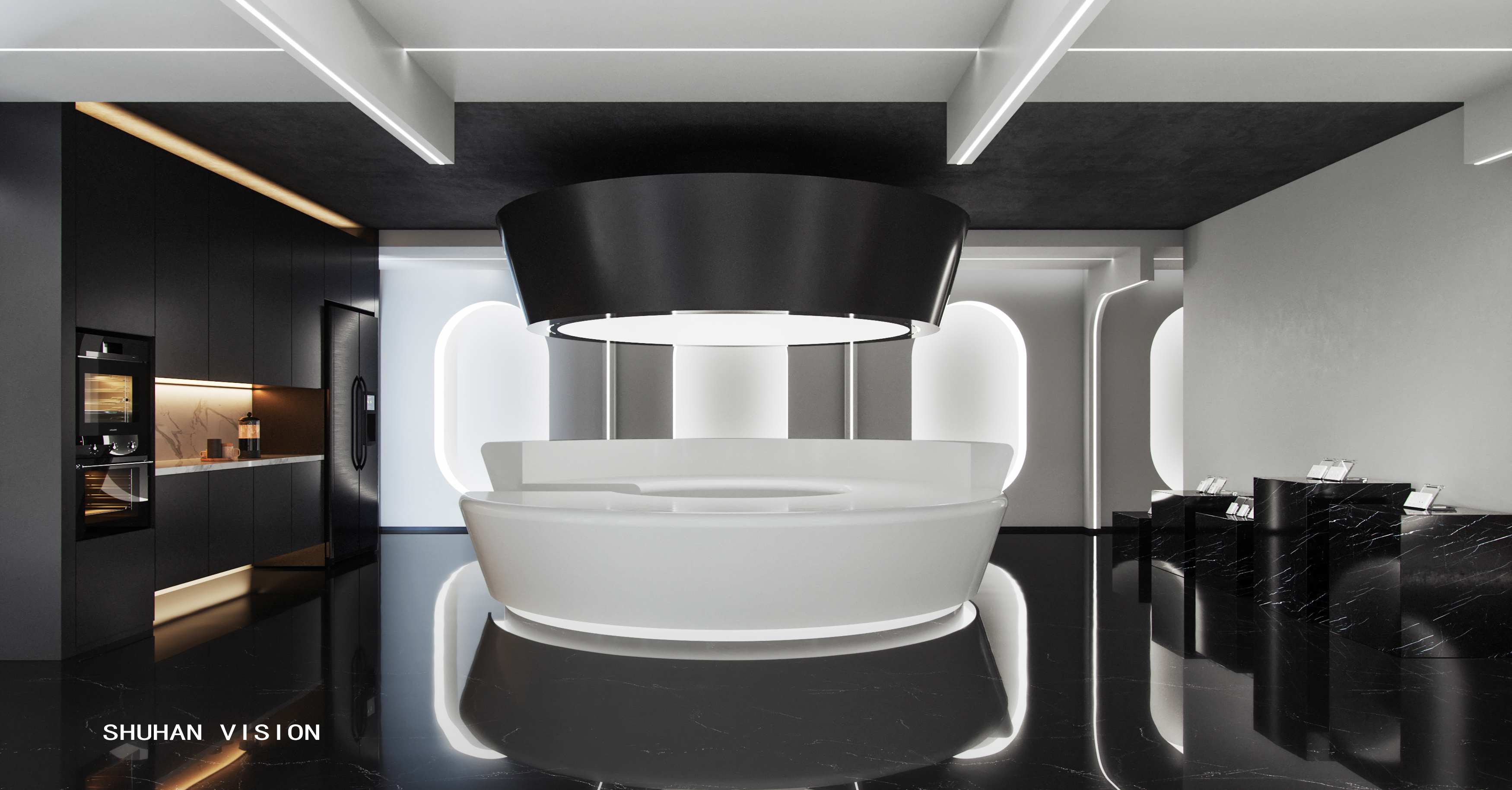 苏州声韵智能展厅丨中国苏州丨姑苏区灏木室内设计-14