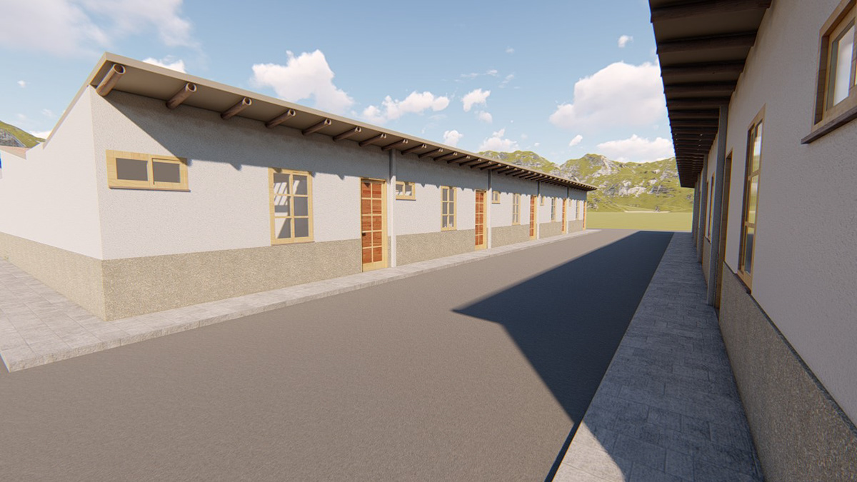 Vivienda Bahareque tipología medianera-0