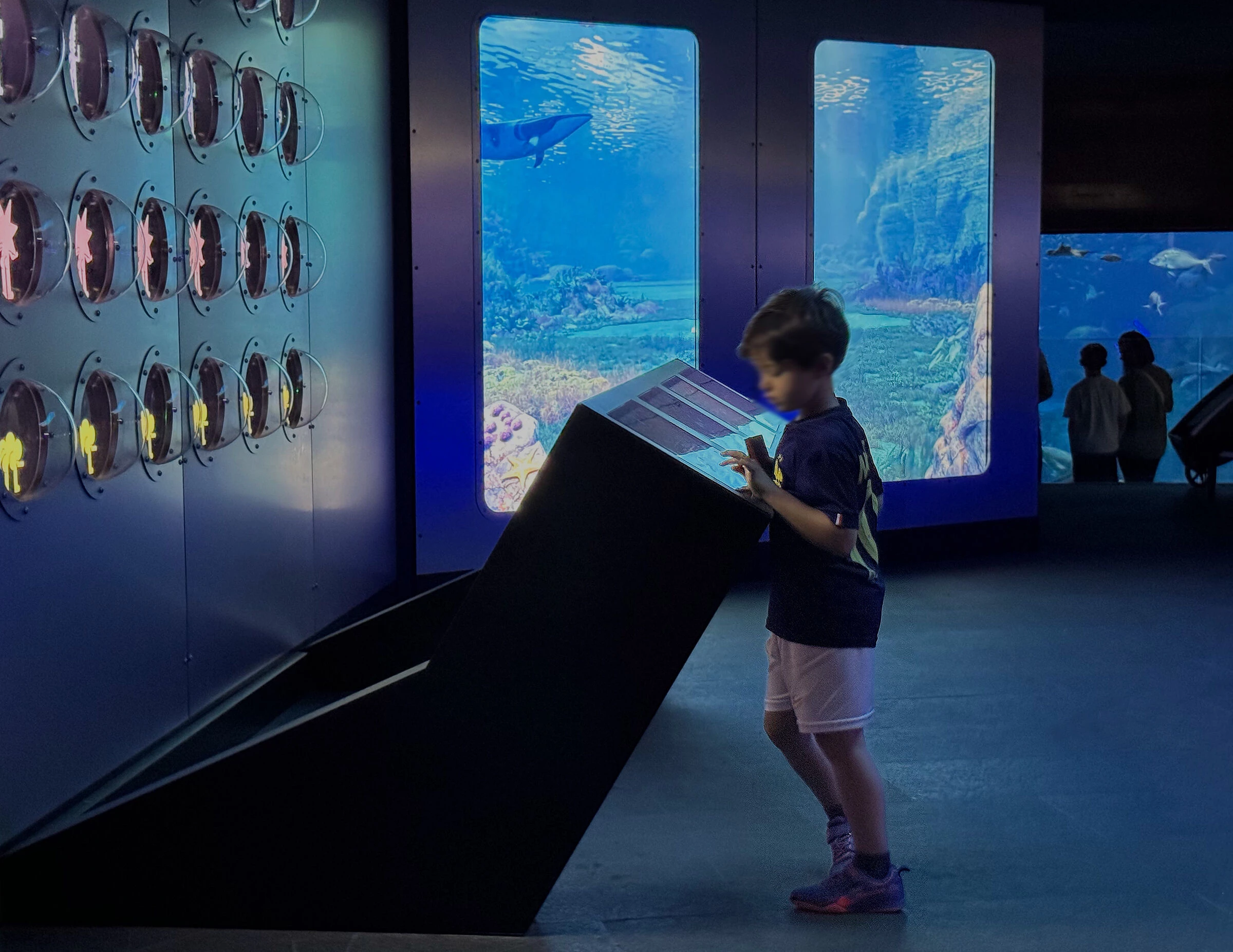 SAN SEBASTIAN AQUARIUM. INTERACTIVE INSTALLATIONS-14