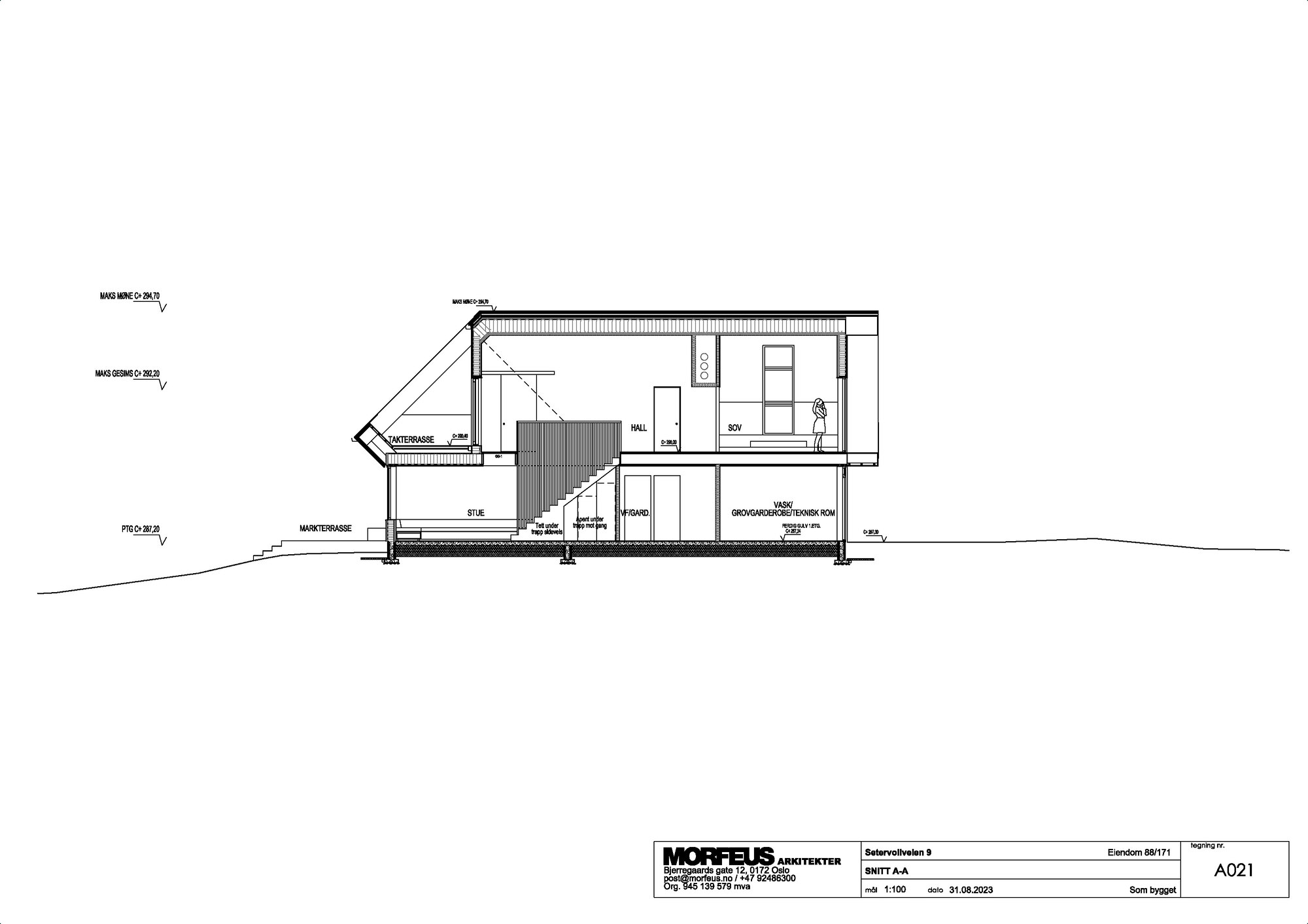 自建别墅丨挪威丨MORFEUS arkitekter-25
