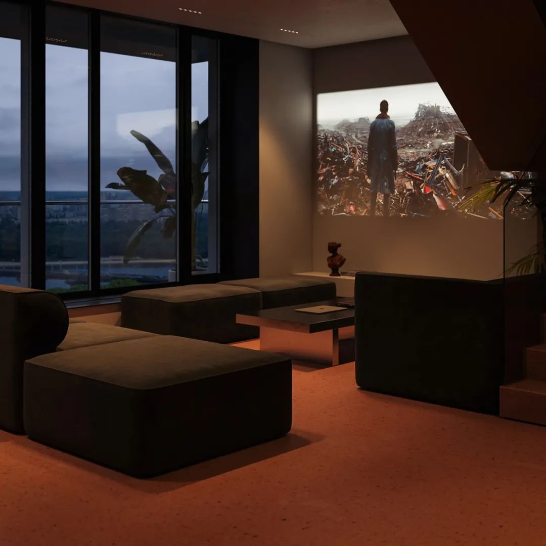 现代公寓设计中的高级灰++ 粉色运用-49