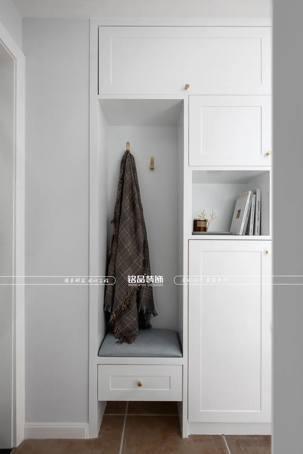 77平美式轻奢公寓设计丨铭品装饰-15