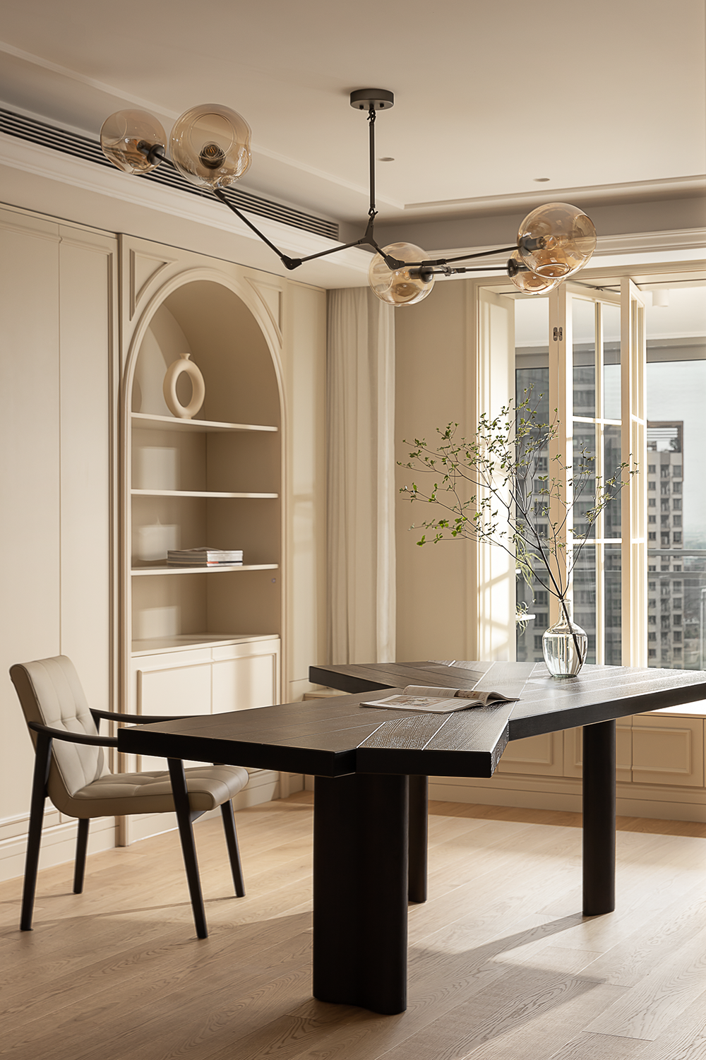 现代法式 300㎡大平层设计丨中国上海丨上海示觉室内设计事务所-36