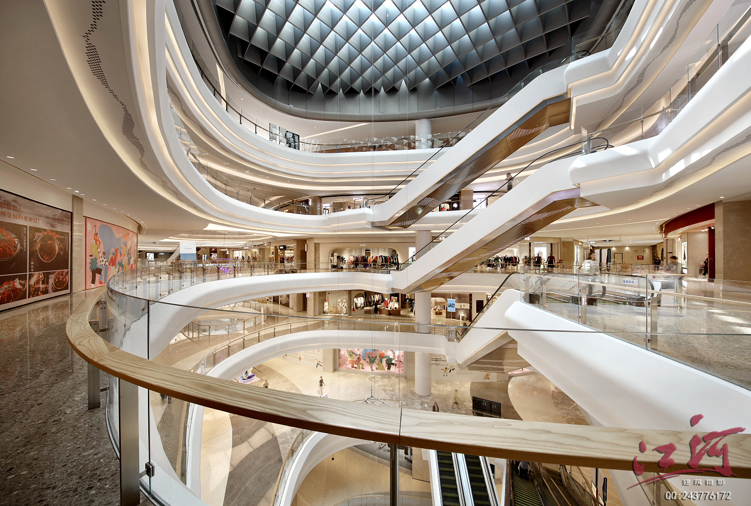 深圳卓越中心商场空间拍照|购物中心拍照|商业空间摄影-9