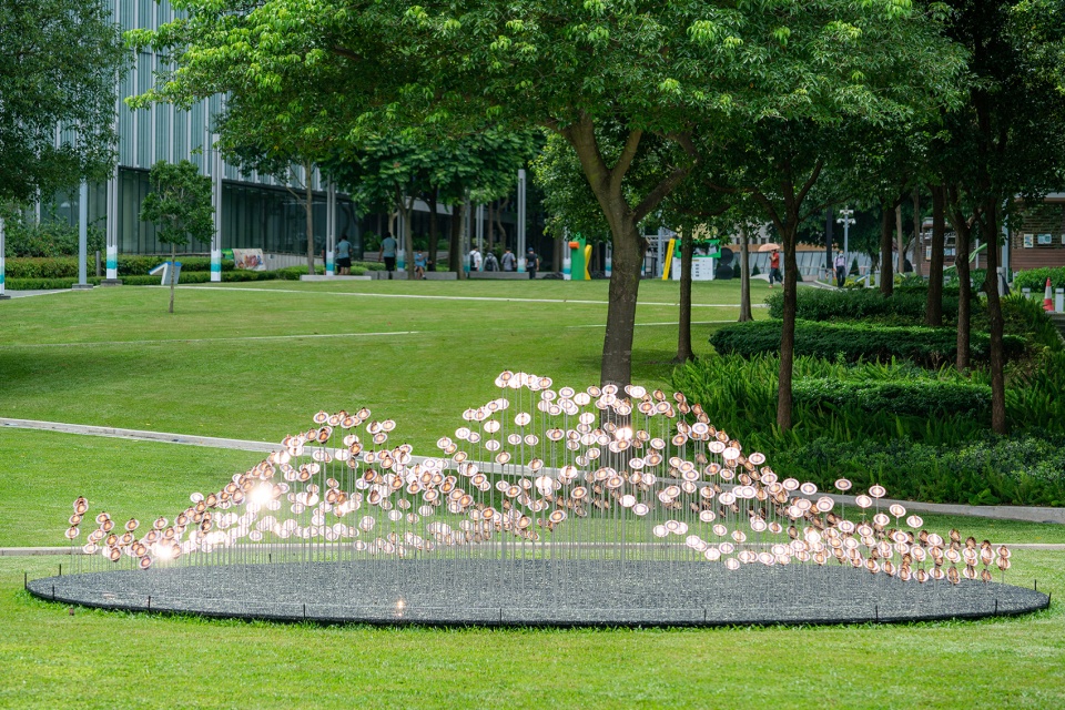 香港山水金属花海装置艺术丨中国香港丨Napp Studio & Architects-9