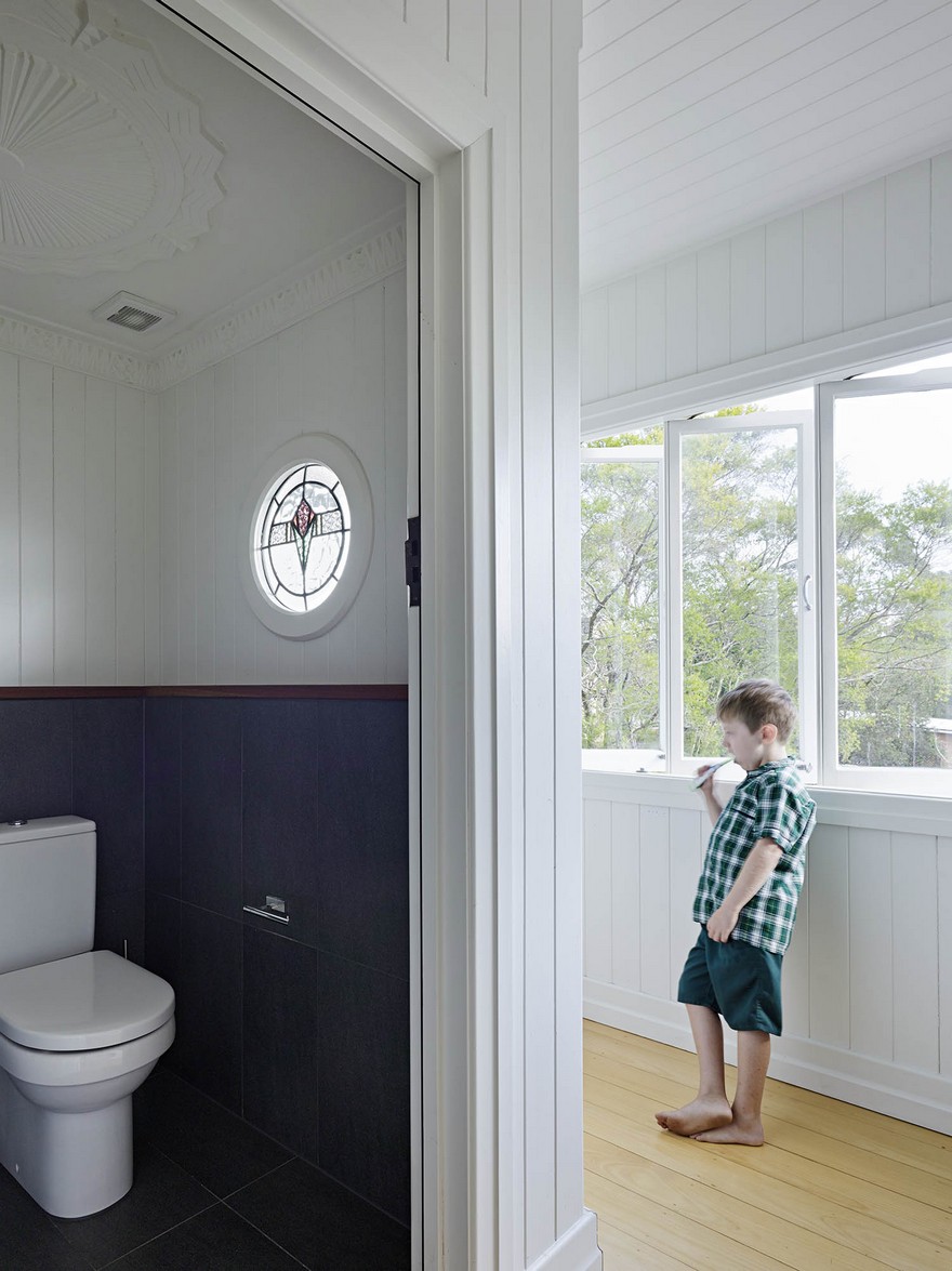 布里斯班 Queenslander 住宅扩建，打造亲子共享空间-18