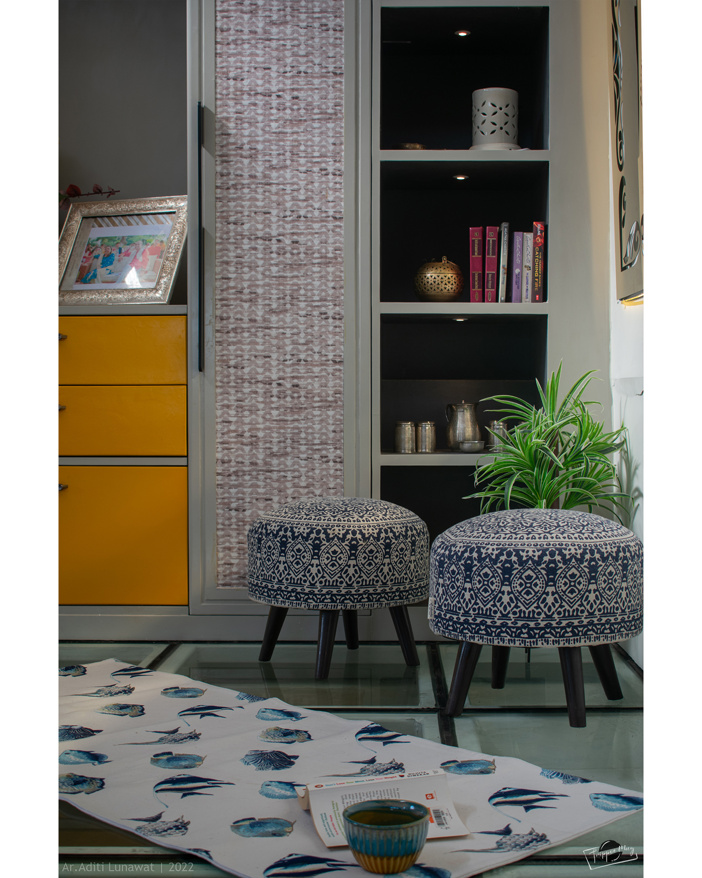 休闲室丨IndiaJabalpur丨Ar. Aditi Lunavat-5
