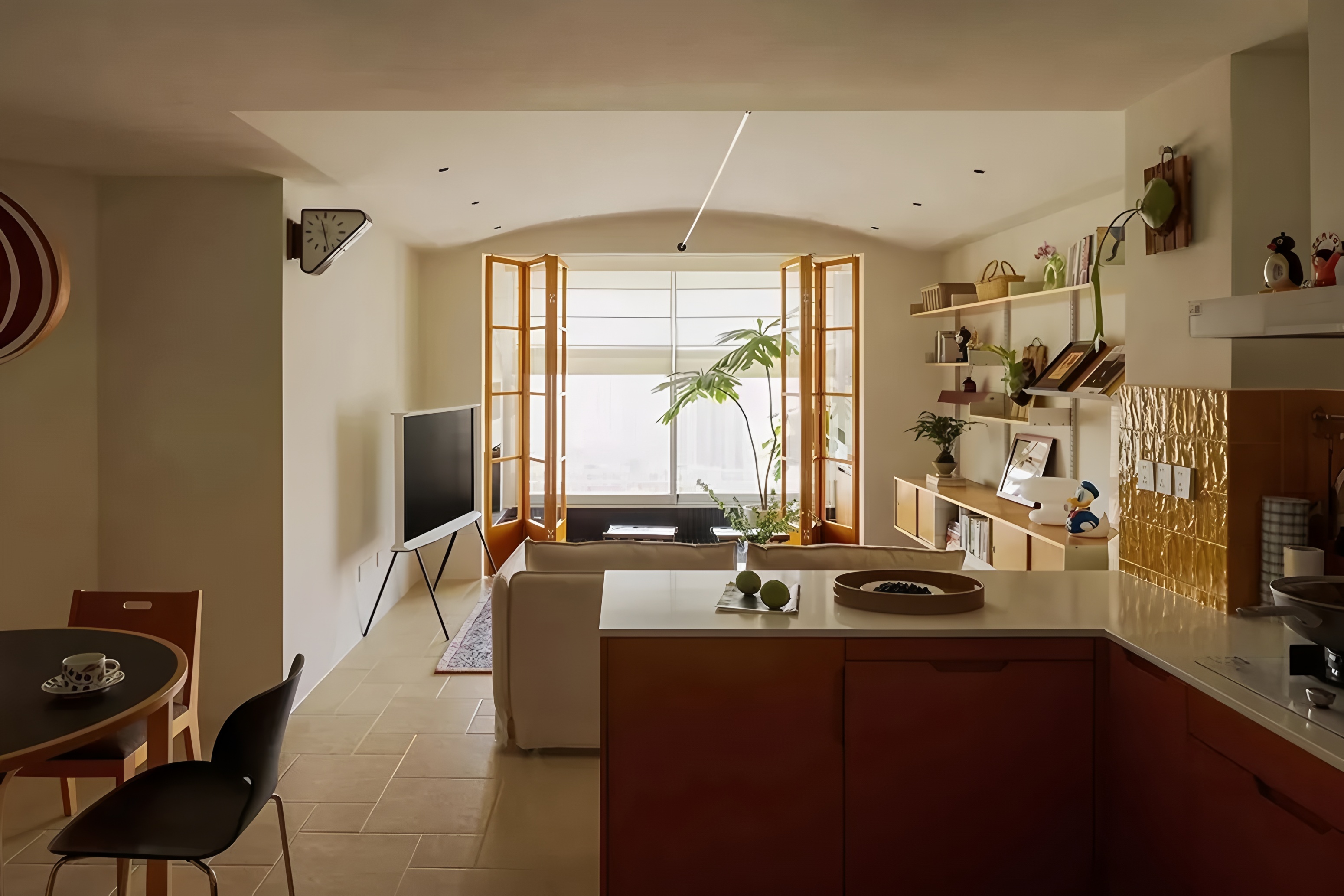 江苏·南京88㎡文艺复古情调住宅设计丨中国南京丨由见设计-12