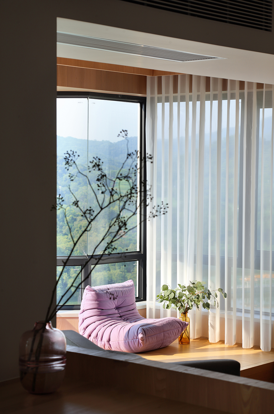 广州极简原木风的住宅-8