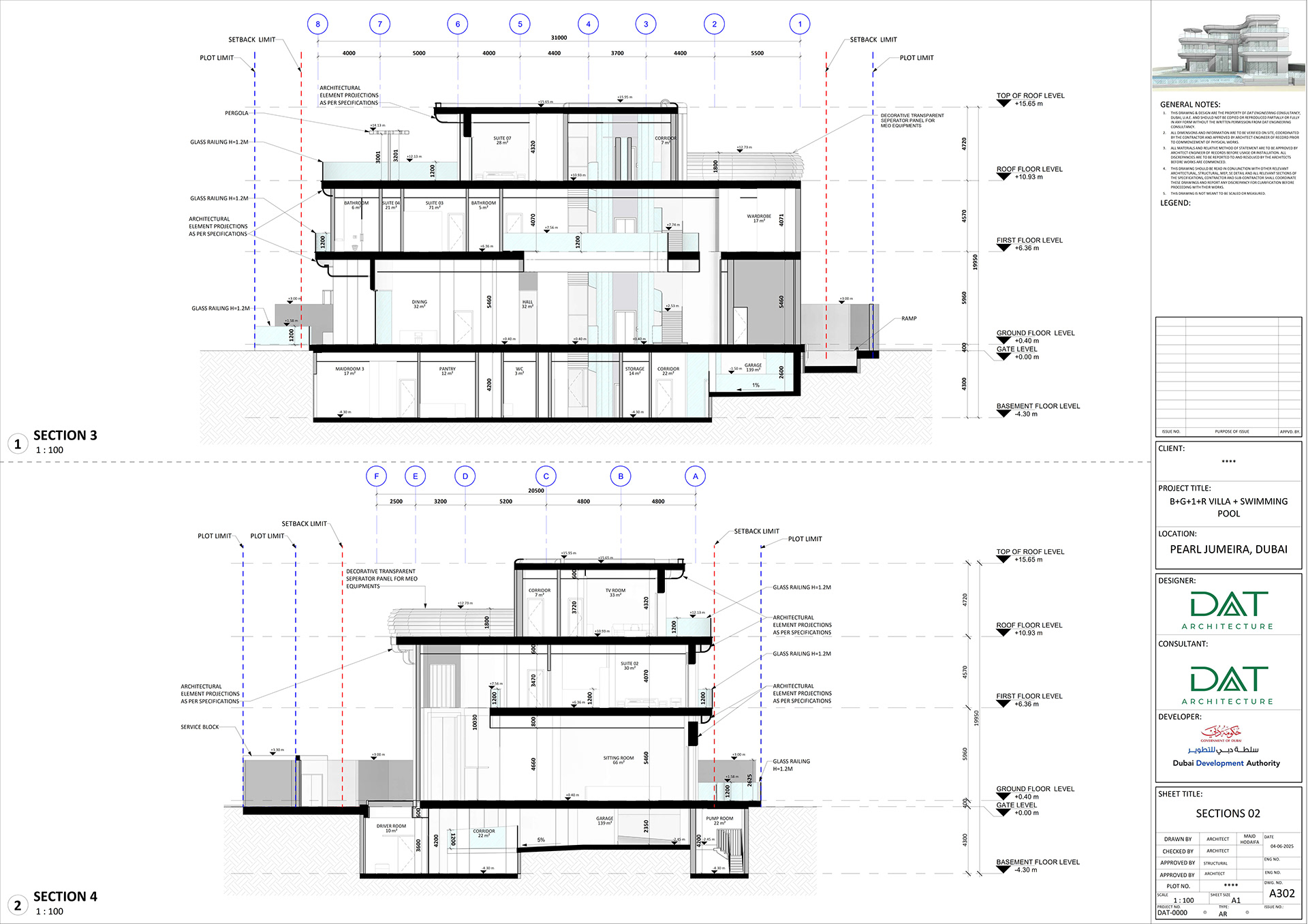 Beach Private Villa - Design Development Journey-17
