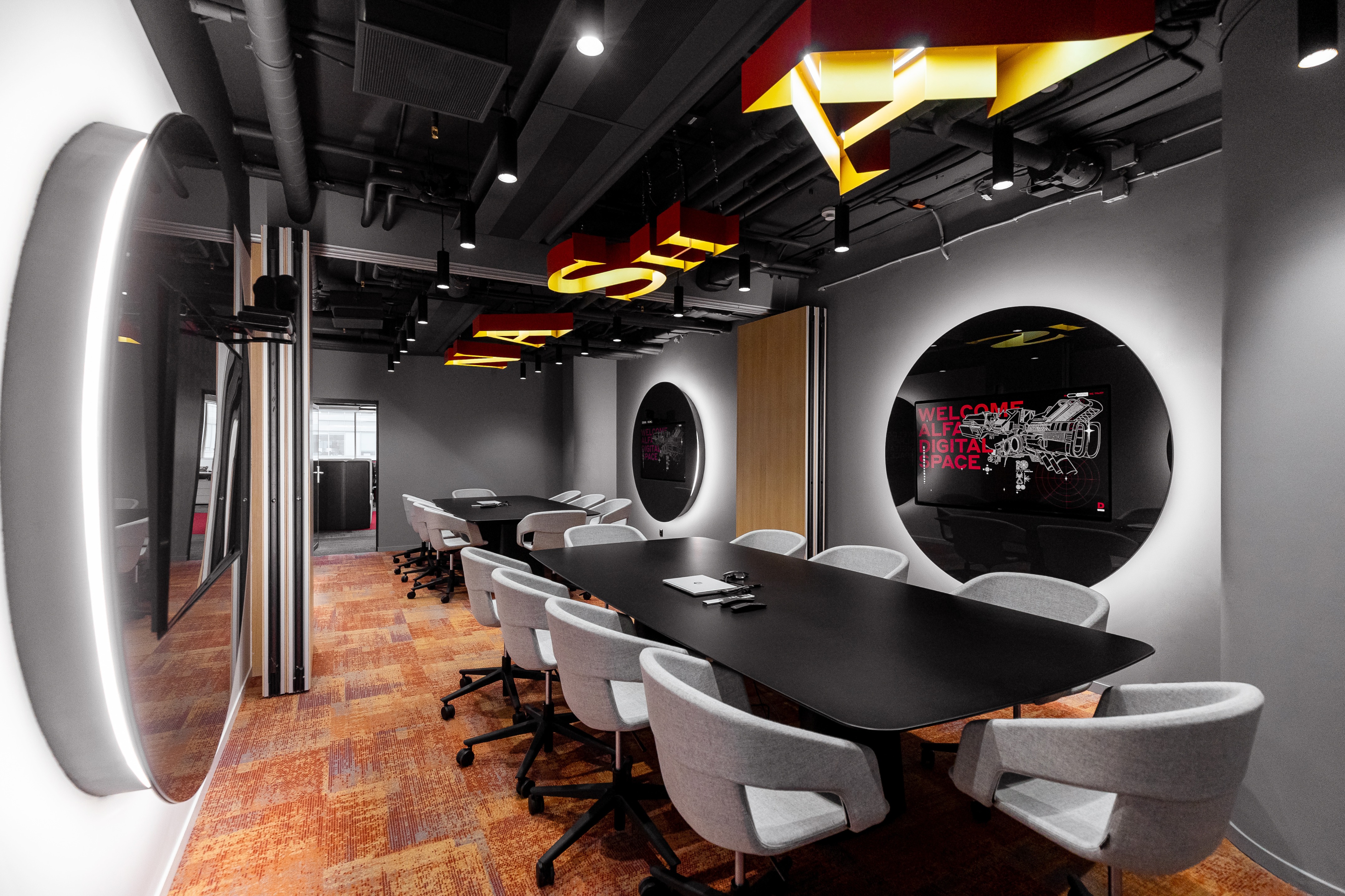 俄罗斯阿尔法银行数字办公室丨俄罗斯莫斯科丨IND architects-12