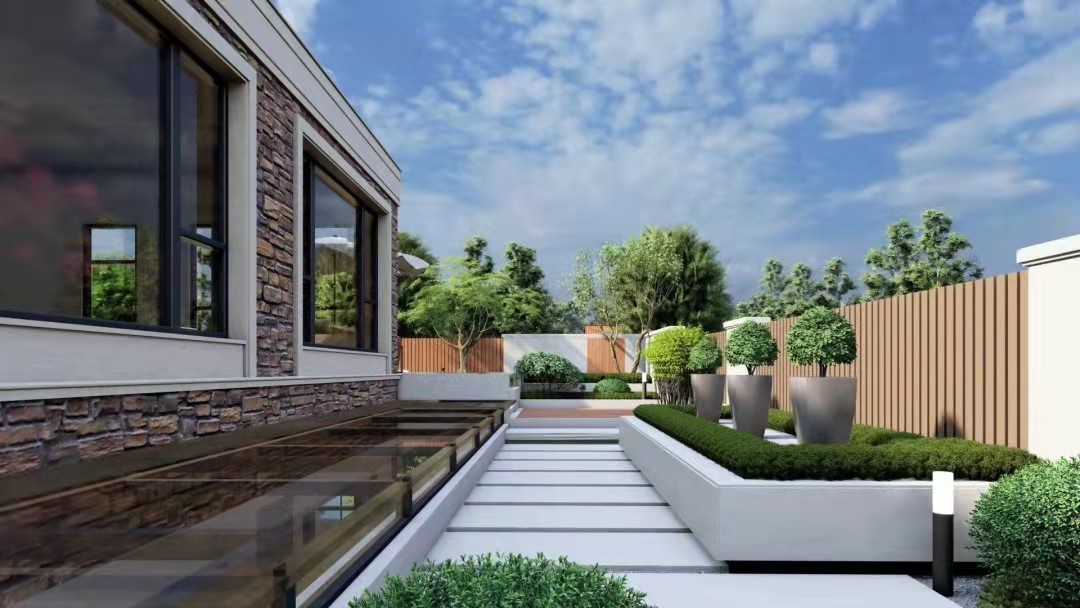 室外花园效果图-4