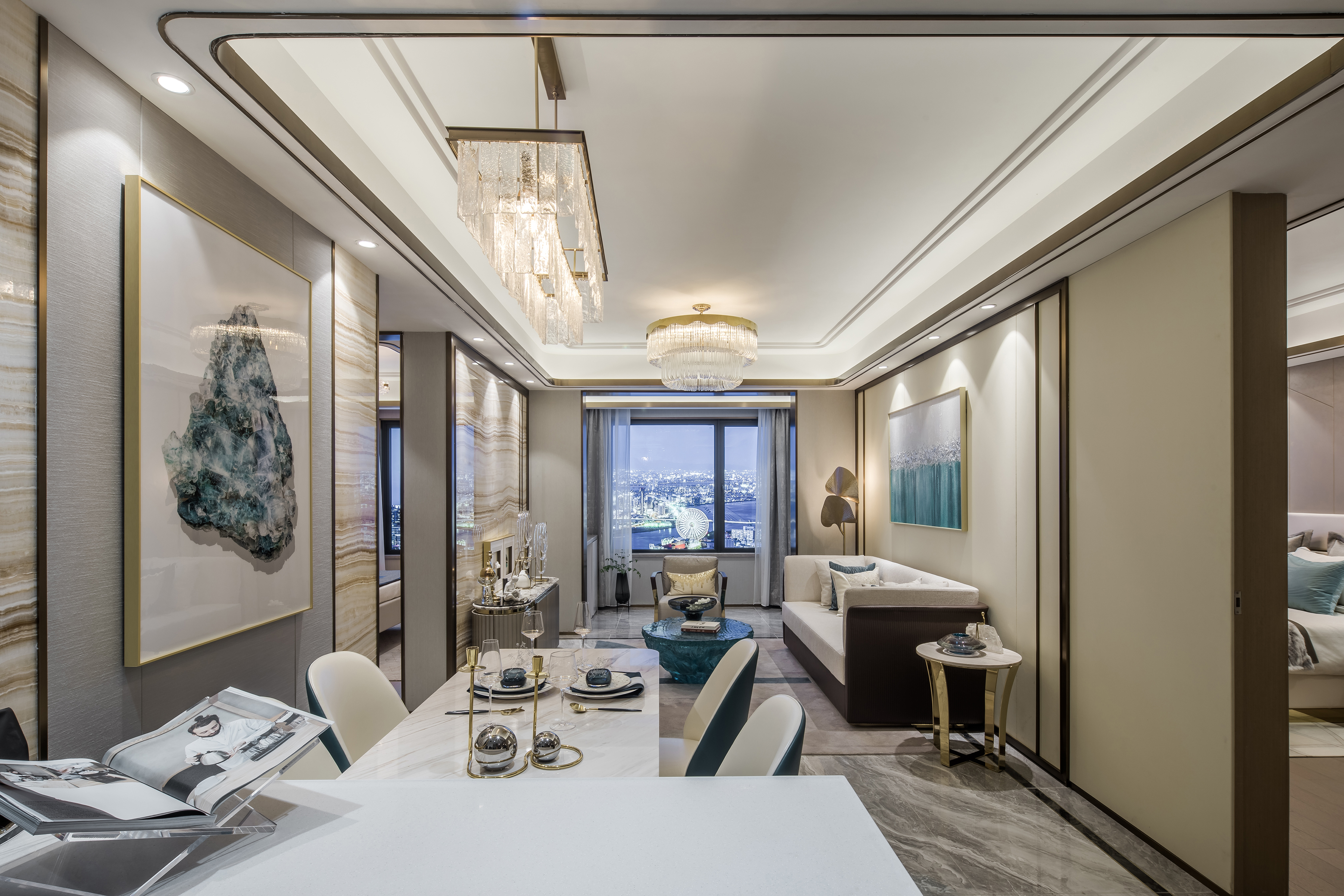 福州贵秀 · 远洋朏头样板房设计-1