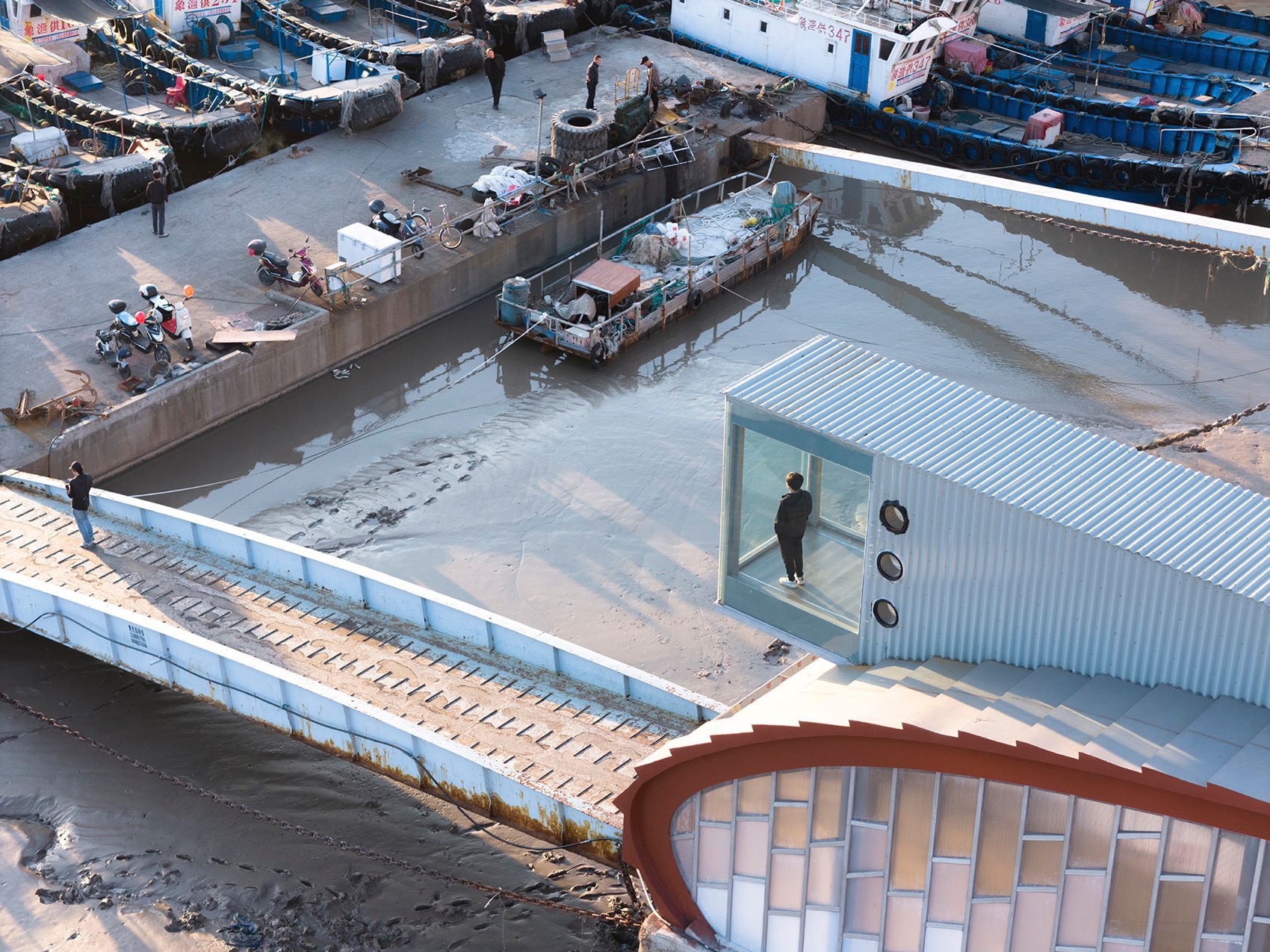 渔光影院东门码头驿站改造丨中国宁波丨之外建筑-95