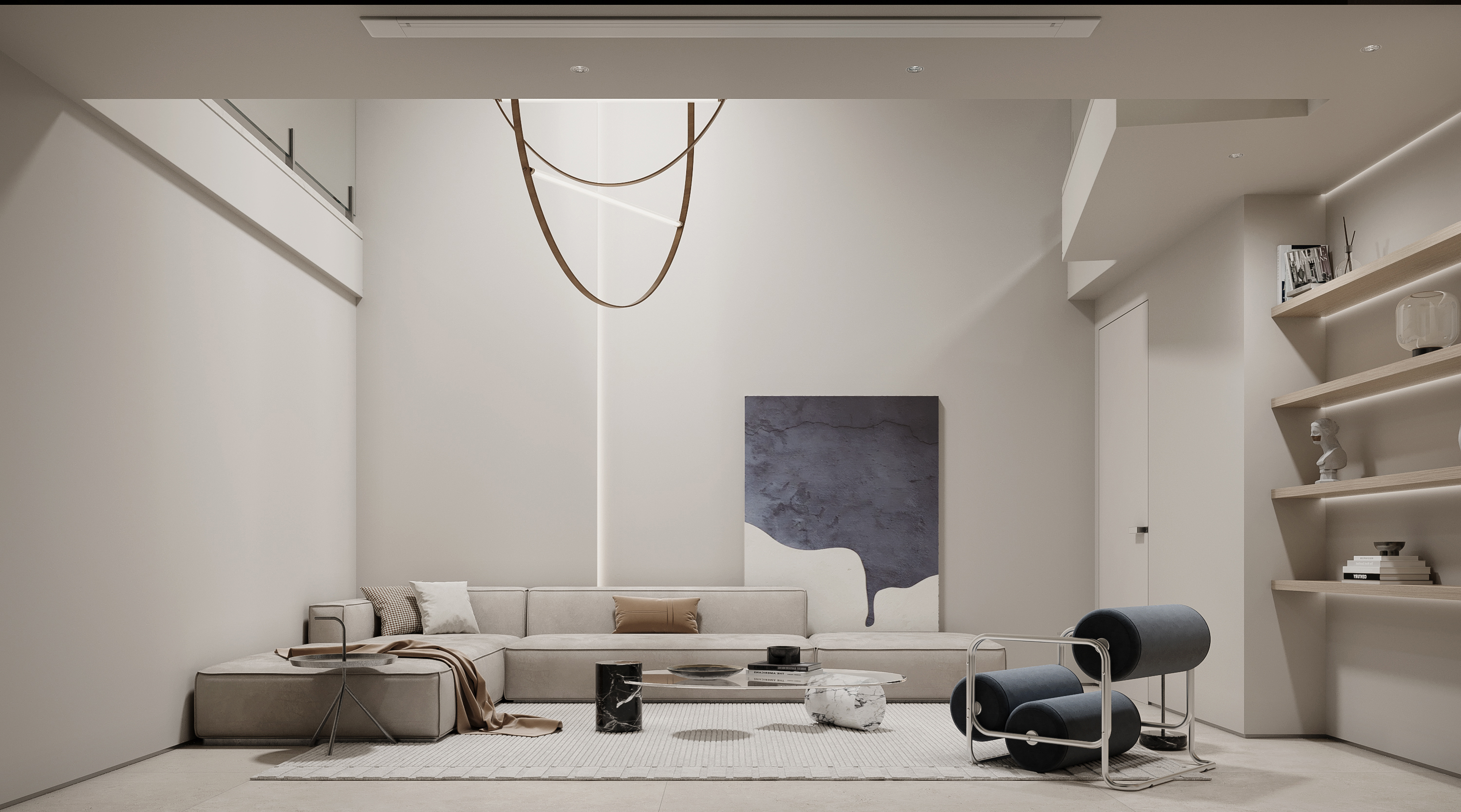 450m²静谧和谐的理想家丨中国长沙丨周笙笙全案设计工作室-13