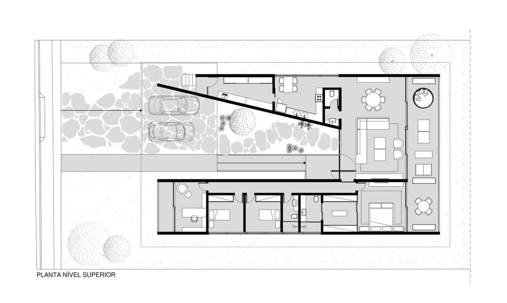 巴西 Casa na Serra Cipo 自然风光中的现代木质建筑-52