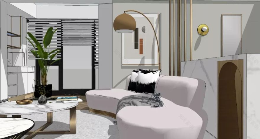 金融街壹号,140㎡轻奢混搭家,机动成长空间,陪伴宝贝一起成长-32